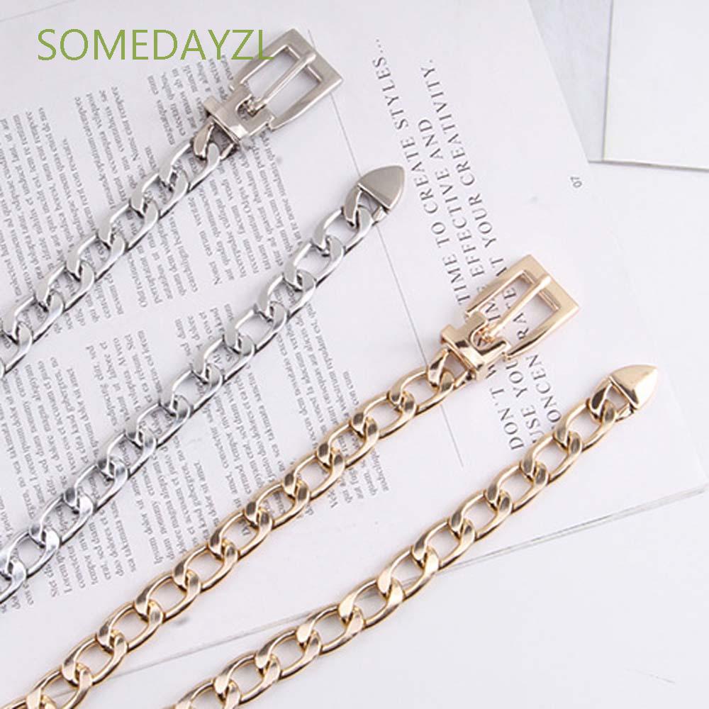 Thắt Lưng Kim Loại Dáng Dài Phong Cách Âu Mỹ Thời Trang Mùa Hè Cho Nữ