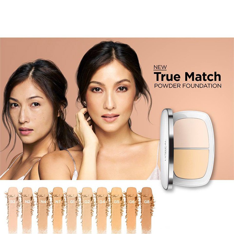 [CHÍNH HÃNG] Phấn Nền L’Oreal Paris True Match Powder Foundation SPF 32/PA +++ 9g Bảo Vệ Da Tối Ưu Trước Tia UV PEL824