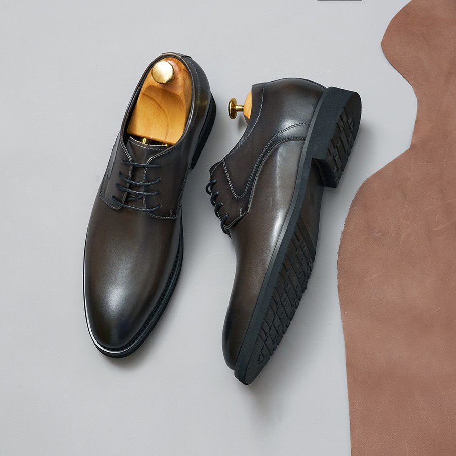 Giày Derby LAFORCE tăng chiều cao GCLA851-20-XA Tặng Tất Nam Cao Cấp