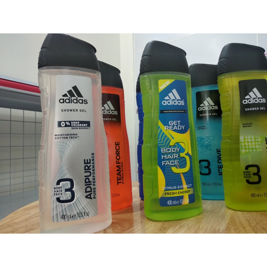 Sữa tắm gội 3in1 Adidas 400ml