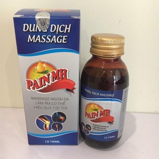 Dung dịch Massage - dung dịch xoa bóp Pain MH 100ml