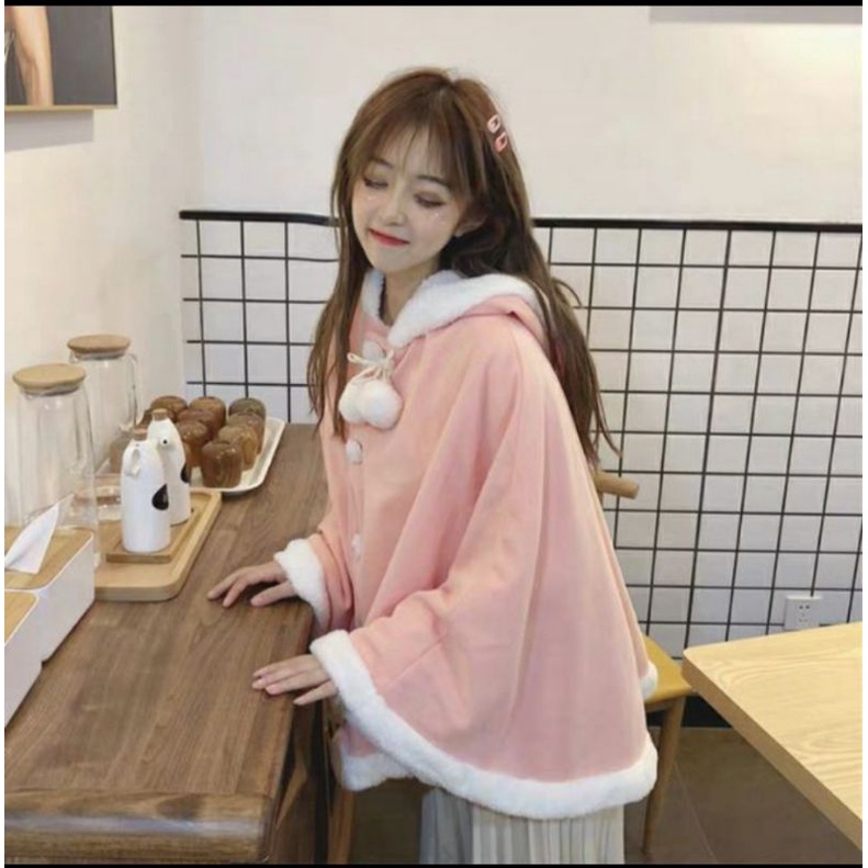 Áo khoác lolita có nón