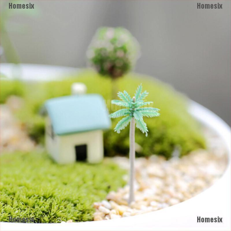 [HoMSI] Miniature Sakura Tree Plants Fairy Garden Accessories Dollhouse Ornament Decor SUU