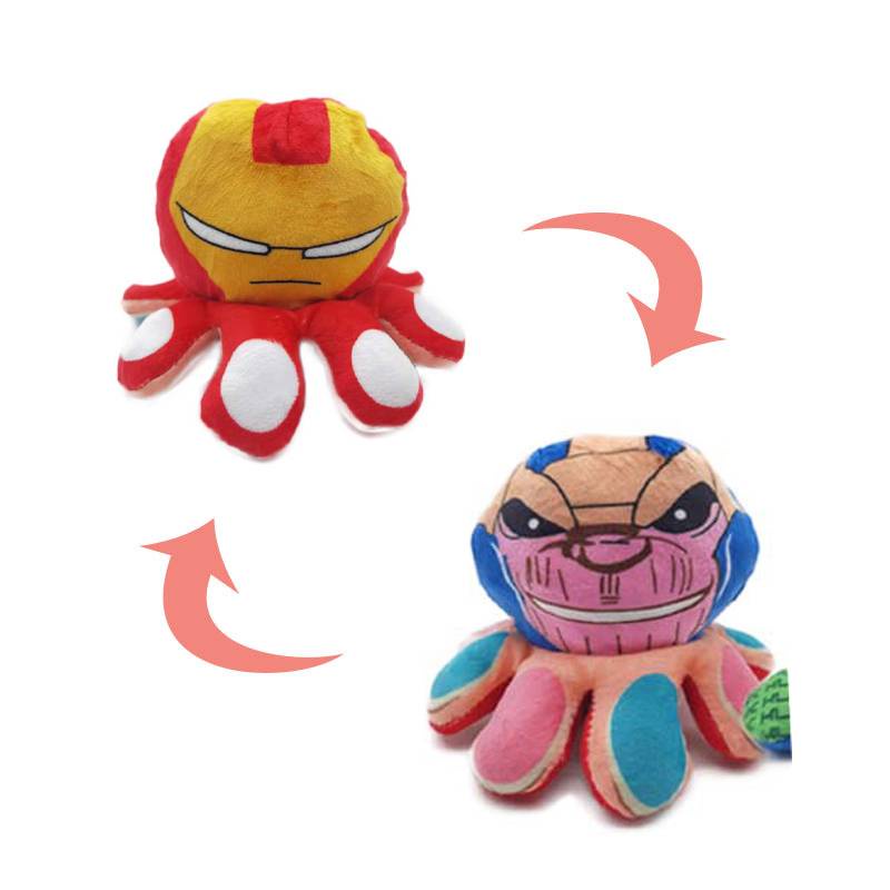 Búp bê nhồi bông hình nhân vật siêu anh hùng Marvel