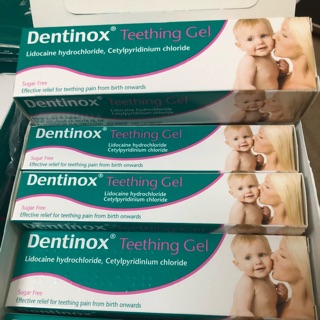 Gel bôi giảm đau cho bé khi mọc răng Dentinox