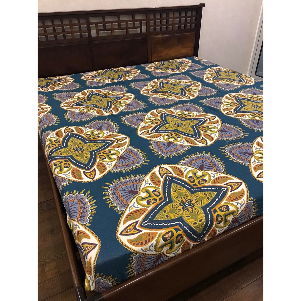 (2)TH Set Chăn Ga Gối vải Xô Organic cotton sợi tre