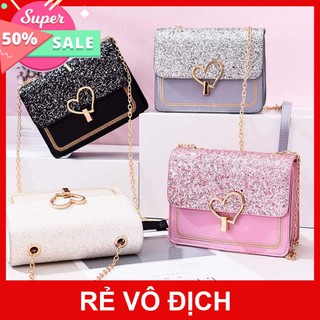 Túi Xách đeo chéo, đeo vai nữ 💖Nắp Kim Tuyến 💖 Hàng Quảng Châu Siêu Đẹp - Minbag