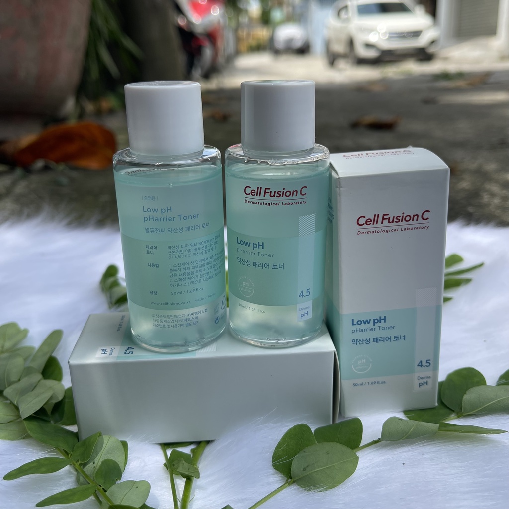Nước Hoa Hồng Cell Fusion C Low pH pHarrier Toner  cân bằng độ pH cho da 50ML