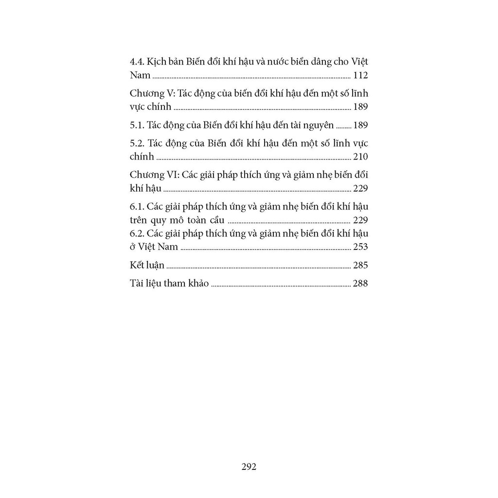 Sách - Những Thông Tin Cập Nhật Về Biến Đổi Khí Hậu Dùng Cho Các Đối Tượng Cộng Đồng