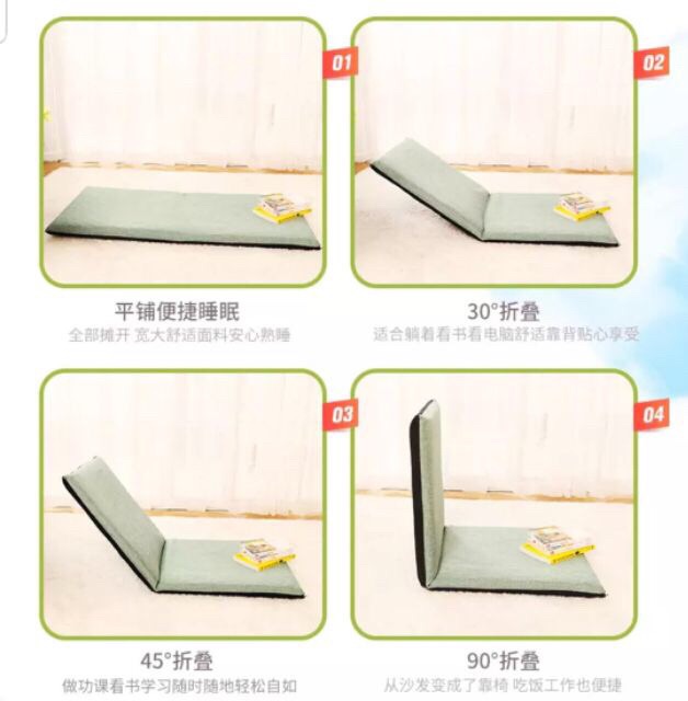 (SALE SHOCK) ghế bệt tựa (không cần dựa tường) điều chỉnh 6 tư thế tiện dụng chắc chắn ( hàng có sẵn ) | BigBuy360 - bigbuy360.vn