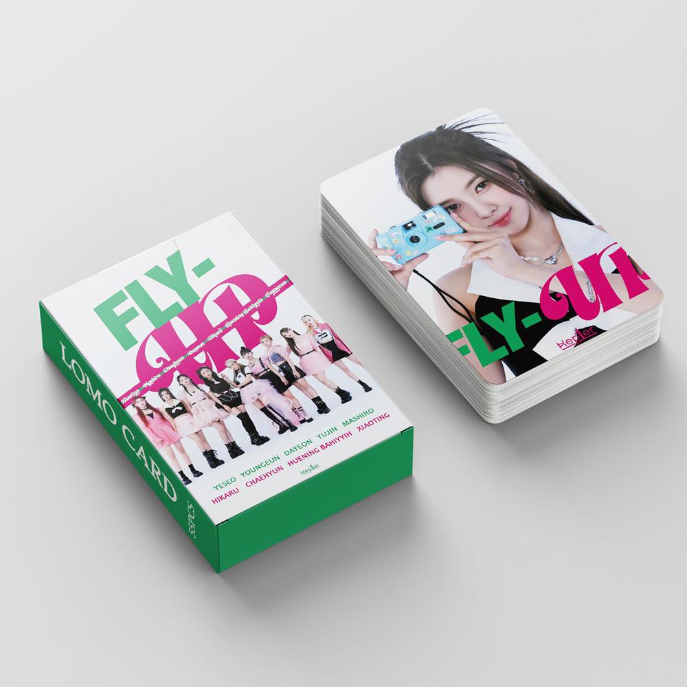 Set 55 Tấm Thẻ Ảnh Nhóm Nhạc Kpop Kep1er Thời Trang