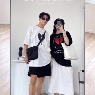 Áo thun unisex, áo phông rộng black work independent brand 5793