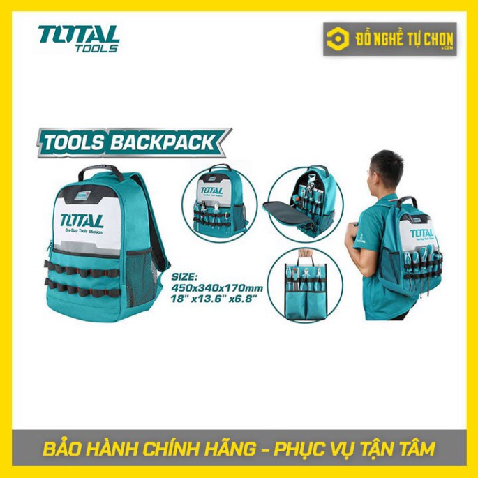 Balo đựng đồ nghề, công cụ Total THBP0201