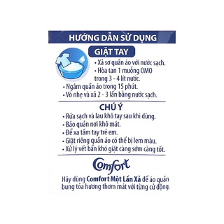 Bột giặt OMO Tinh dầu thơm 360g