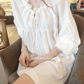 ÁO OVERSIZE TRẮNG (SUGAR DRESS)