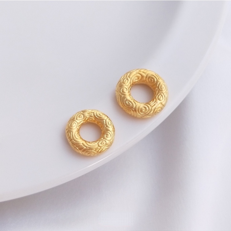 Nhẫn Nối Vòng Tay Bện Thủ Công Màu Cát Vàng Họa Tiết Hạt Giấy Màu Sắc diy