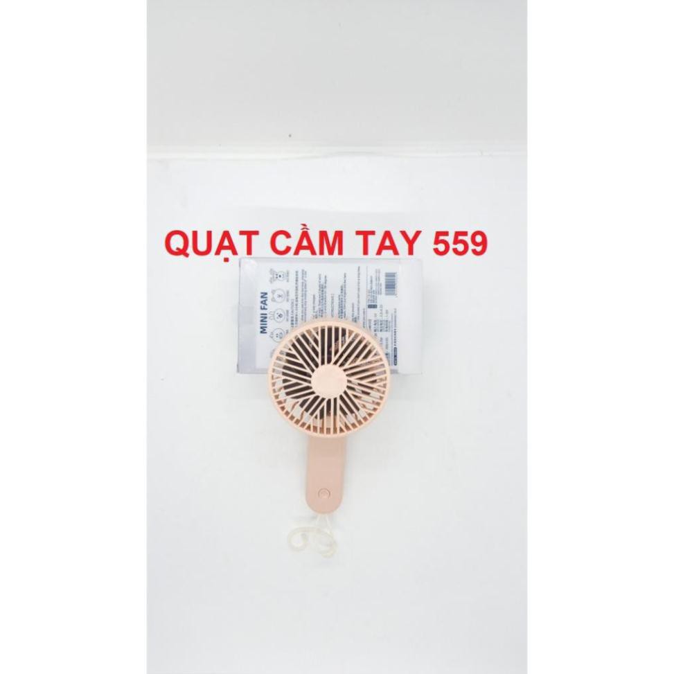 Quạt Mini Tích Điện, Cầm tay, Để bàn Ossan 558 - 889 tích hợp kẹp tiện lợi | BigBuy360 - bigbuy360.vn