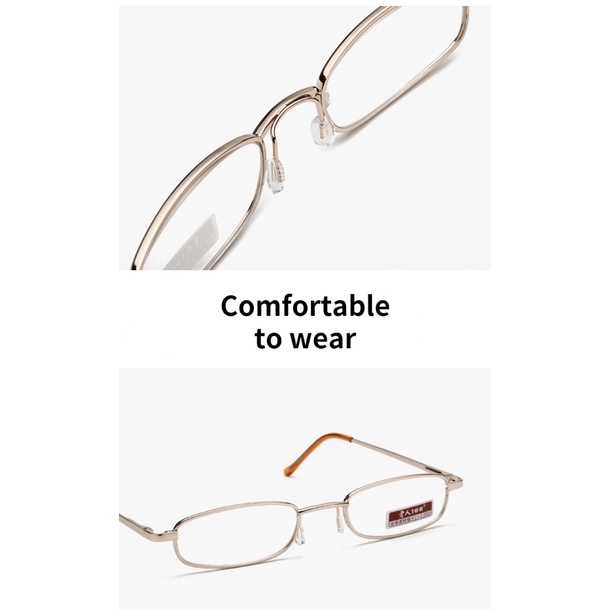 Chống ánh sáng xanh Kính đọc sách của nam giới Giá đỡ bút cầm tay Chất liệu kim loại Kính đọc