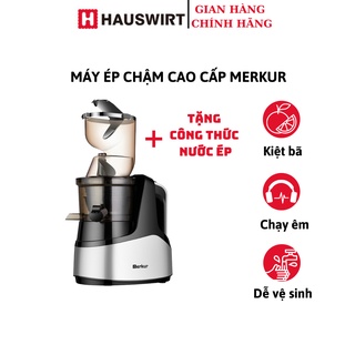 Máy ép chậm rau củ quả MERKUR kiệt bã Tặng lõi làm kem, ép mịn