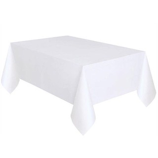 khăn trải bàn màu trắng, khăn trải bàn dùng một lần 137x183cm