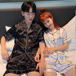 Pyjama nam nữ lụa mát đồ mặc nhà đôi đồ ngủ đôi cao cấp