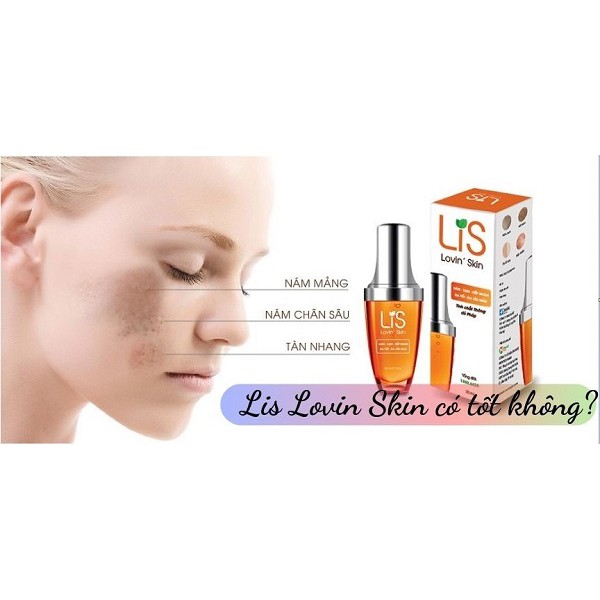 Lis - Gel dưỡng trị sạm, nám da