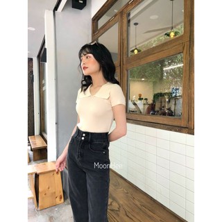 Áo Len Mỏng Có Cổ 5123 MoonHee