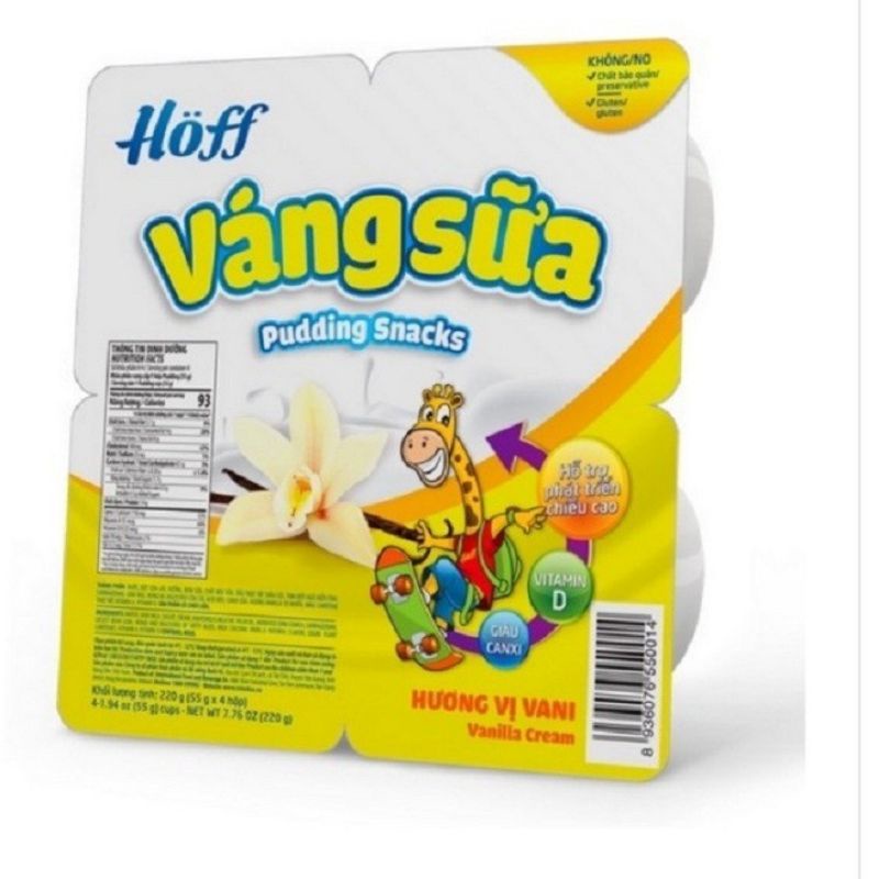 Váng sữa non Hoff vị óc chó và vị sữa date mới nhất