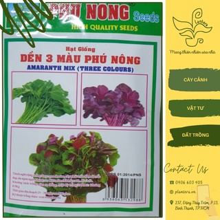 Hạt giống phú nông - dền 3 màu gói 20g - hạt giống - rau ăn lá
