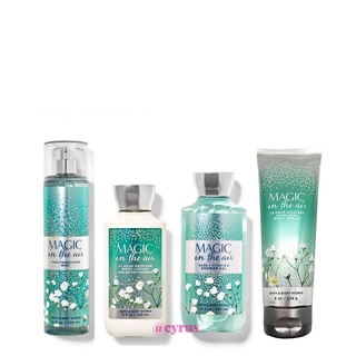 Bộ Sản Phẩm Mist Xịt Toàn Thân, Gel Tắm, Lotion BBW Magic In The Air Từ Mỹ