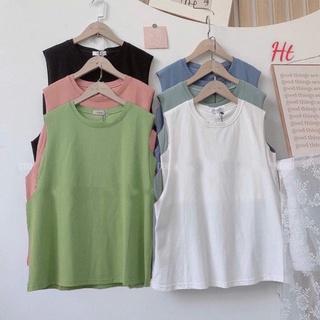 Bộ tanktop trơn 6 màu H2B868
