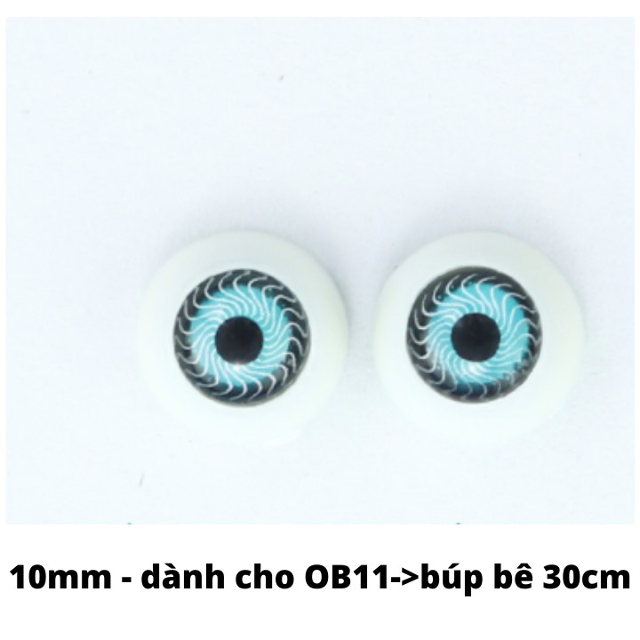 Mắt nhựa cho các dòng búp bê Baboliy - 30cm - 60cm