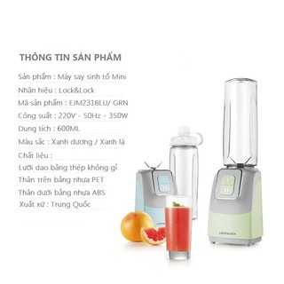Máy xay sinh tố Lock&Lock EJM231