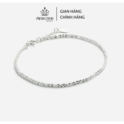 Lắc Tay Bạc Nữ Dây Xù Xinh Xắn Lấp Lánh - Minh Canh Jewelry