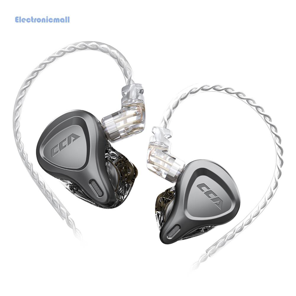 ElectronicMall01 CCA CSN Hybrid Driver In Ear Headphones 3.5mm Wired Earbuds HiFi Earphones