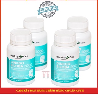 Bổ não Ginkgo Biloba 2000, viên uống bổ não, tuần hoàn máu não, tăng cường trí nhớ
