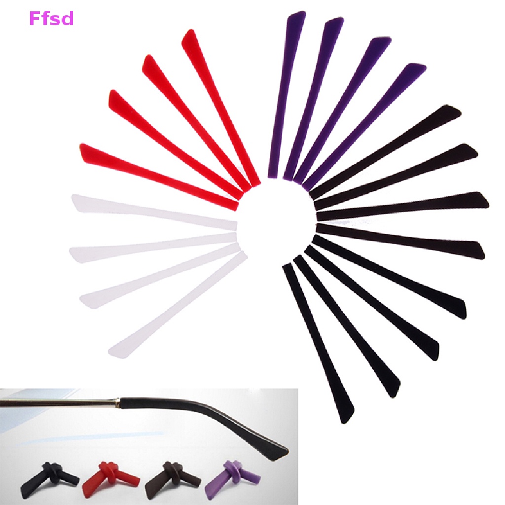 {Ffsd} Set 2 Cặp Móc Silicone Giữ Tay Cầm Mắt Kính Chống Trượt