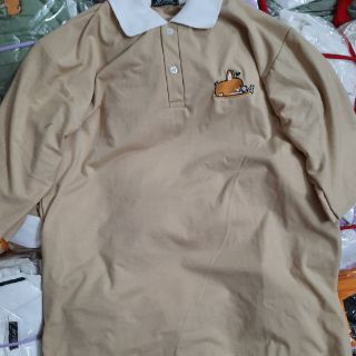 Áo polo thêu cún iu..