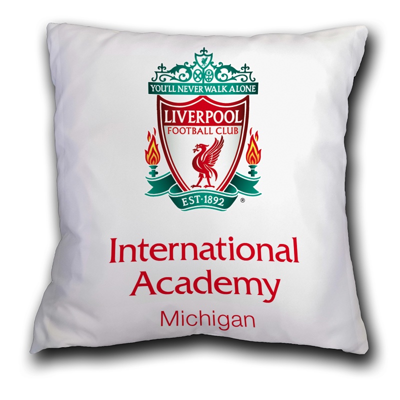 Vỏ Gối Polyester Một Mặt In Logo Câu Lạc Bộ Bóng Đá Liverpool Trang Trí Nhà Cửa / Xe Hơi
