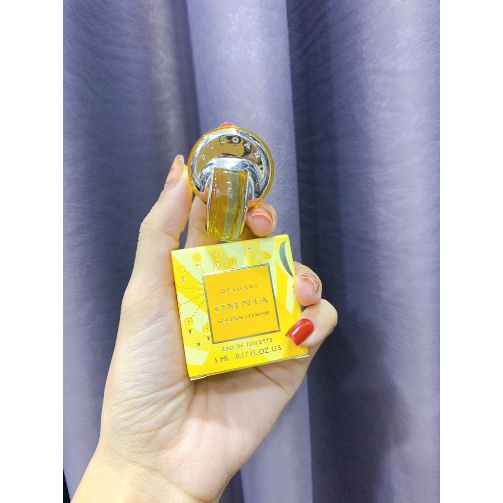 Nước Hoa Nữ Bvlgari Omnia Golden Citrine EDT (5ml) - Scent of Perfumes
