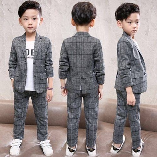 Bộ Quần Áo Vest Lịch Lãm Thời Trang Cho Bé Trai 100-170cm