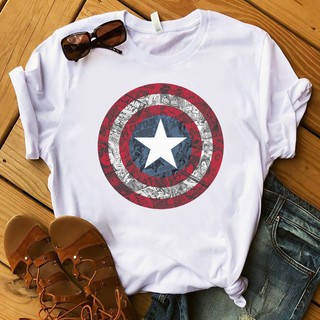 [ HOT ] Áo nam nữ unisex Captain America - Áo thun in hình Marvel