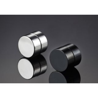 Bông tay nam châm 6mm bạc