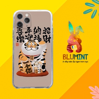 Ốp iphone Cha con hổ thần tài cho IP 5 đến IP 12 pro max BLUIMH00111