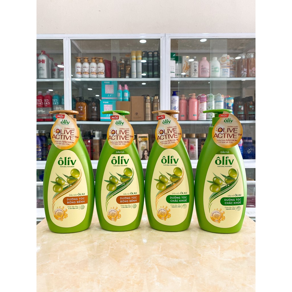 (650ml) Dầu Gội - Dầu Xả Ôliv Purité by Prôvence Nuôi Dưỡng Tóc Bồng Bềnh Và Chắc Khỏe