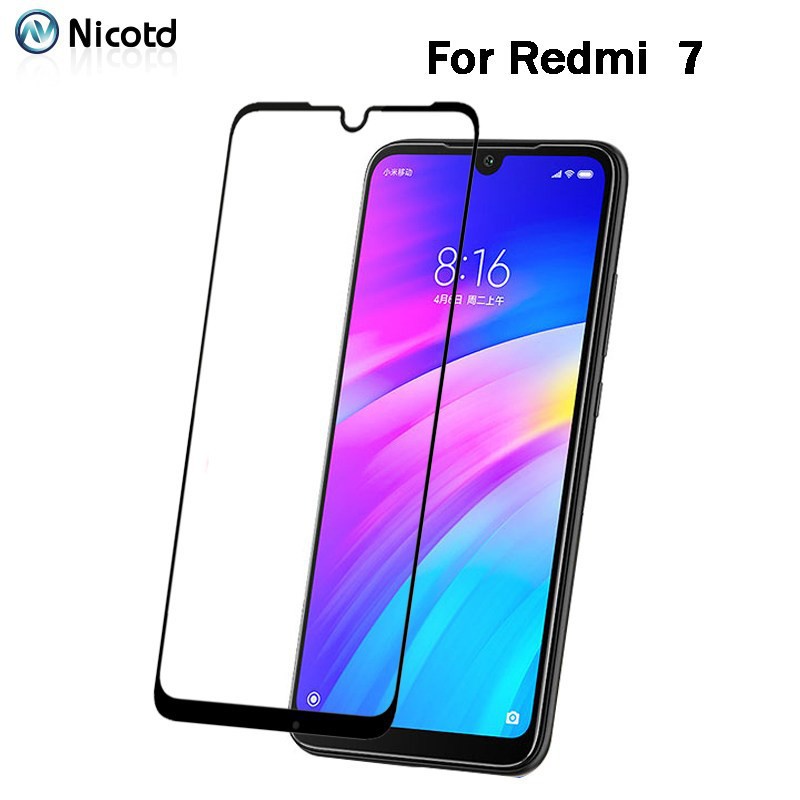 [Freeship50k] Kính cường lực Xiaomi Redmi 7-Full màn hình-9D-9H  [sale]
