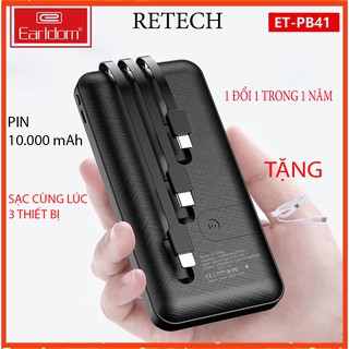 Pin sạc dự phòng earldom powercore select 10000mah - pb41