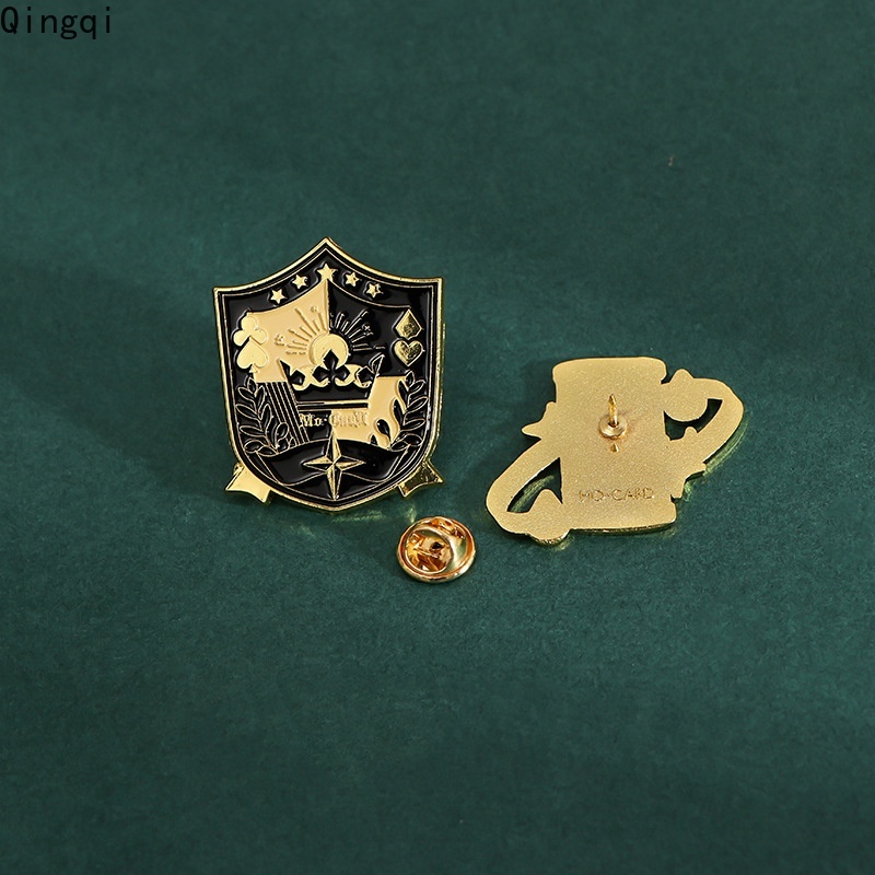 Ghim cài áo Miss Zoe bằng kim loại họa tiết hoạt hình dễ thương