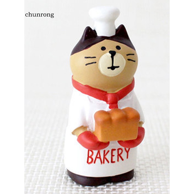 Mô hình mèo ngộ nghĩnh đáng yêu để trang trí nhà cửa