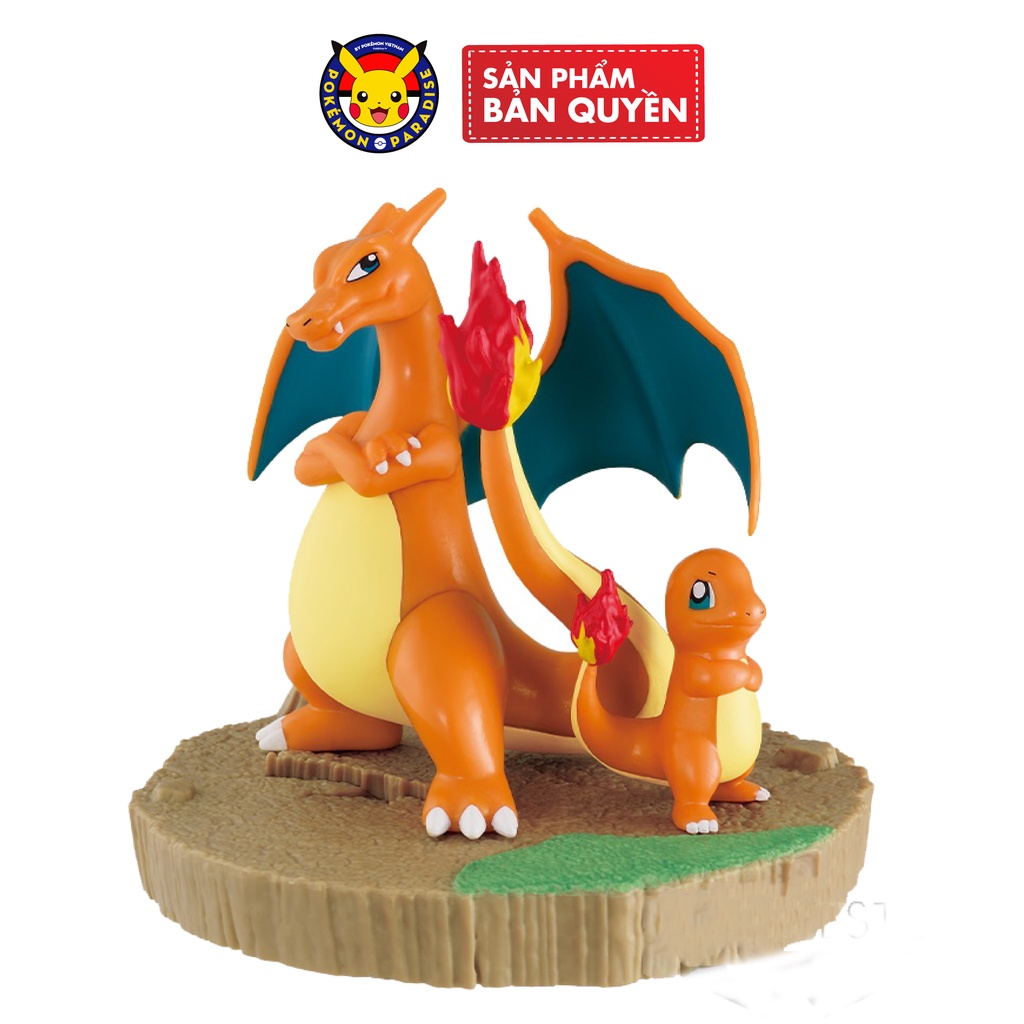 Đồ chơi mô hình Lizardon &amp; Hitokage | BANPRESTO - POKEMON FIGURE～CHARMANDER&amp;CHARIZARD～